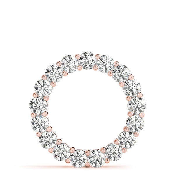 Ayla Lab Grown Diamond Circle Pendant