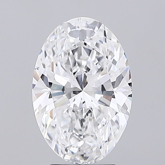 3.5ct D VVS2 OVAL Lab Diamond