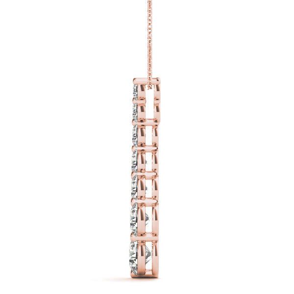 Kora Lab Grown Diamond Journey Pendant & Chain