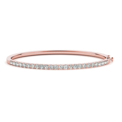 lab diamond bangle