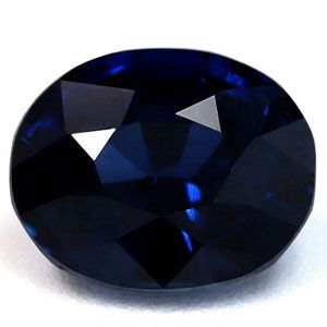 SAPPHIRE BLUE OVAL 1.34ct
