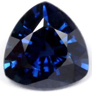 SAPPHIRE BLUE TRILLIANT 1.05ct
