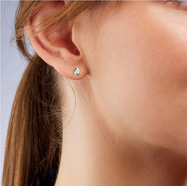 Adelia Pear Sapphire Earrings