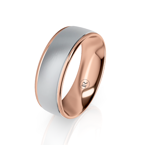 The Ashton Platinum & Gold Wedding Ring