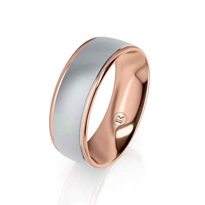 The Ashton Platinum & Gold Wedding Ring