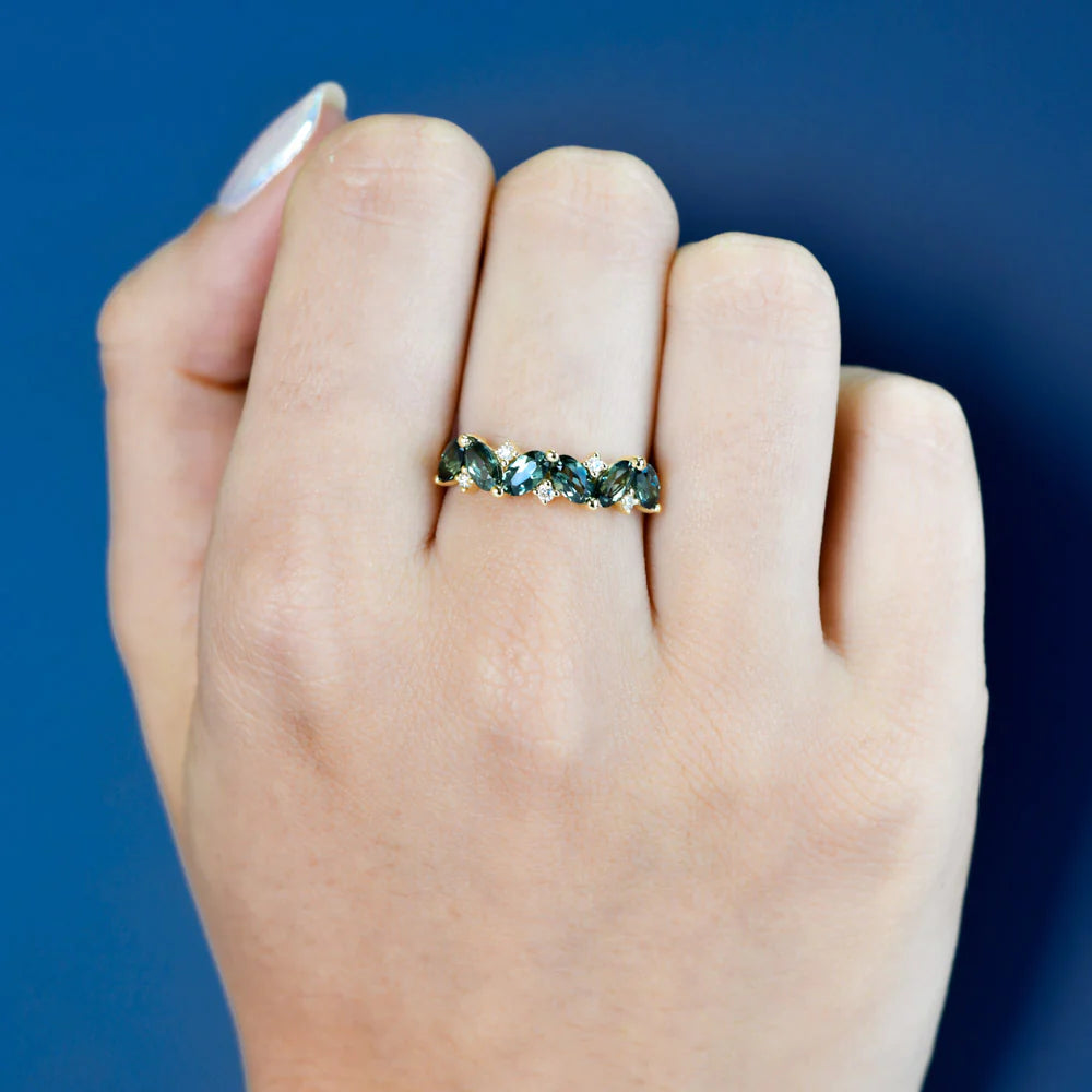 Alegria Sapphire & Diamond Ring