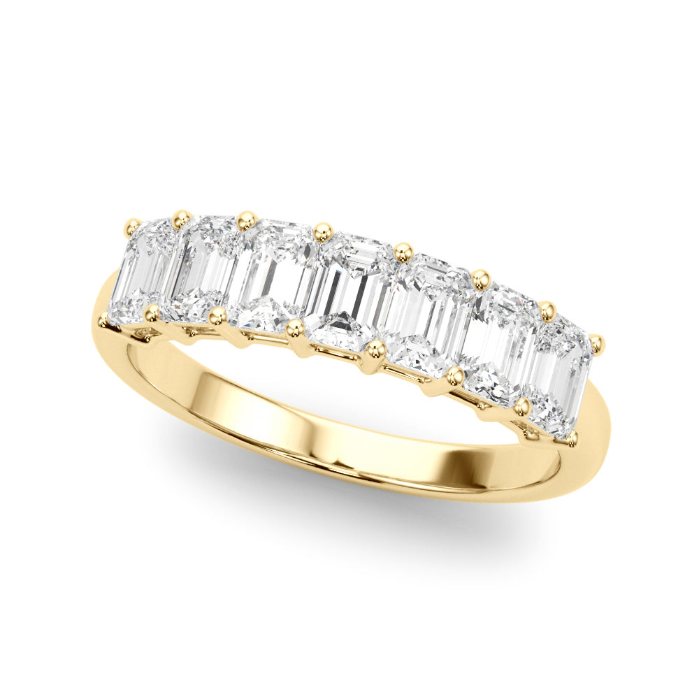 Emerald Diamond Wedding RIngs