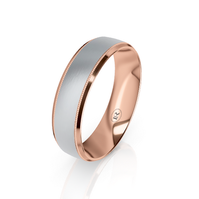 The Humphrey Platinum & Gold Wedding Ring