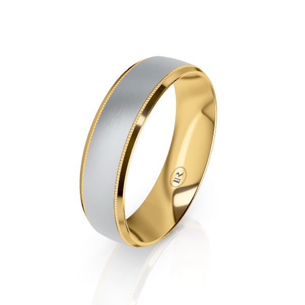 The Humphrey Platinum & Gold Wedding Ring