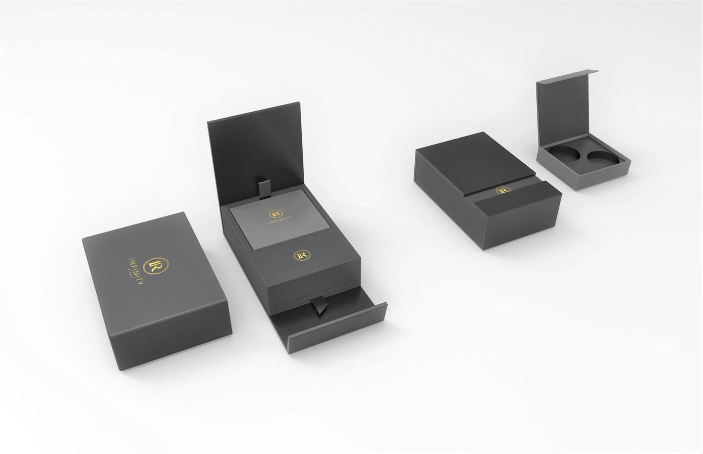 The Carlisle Tantalum Wedding Ring