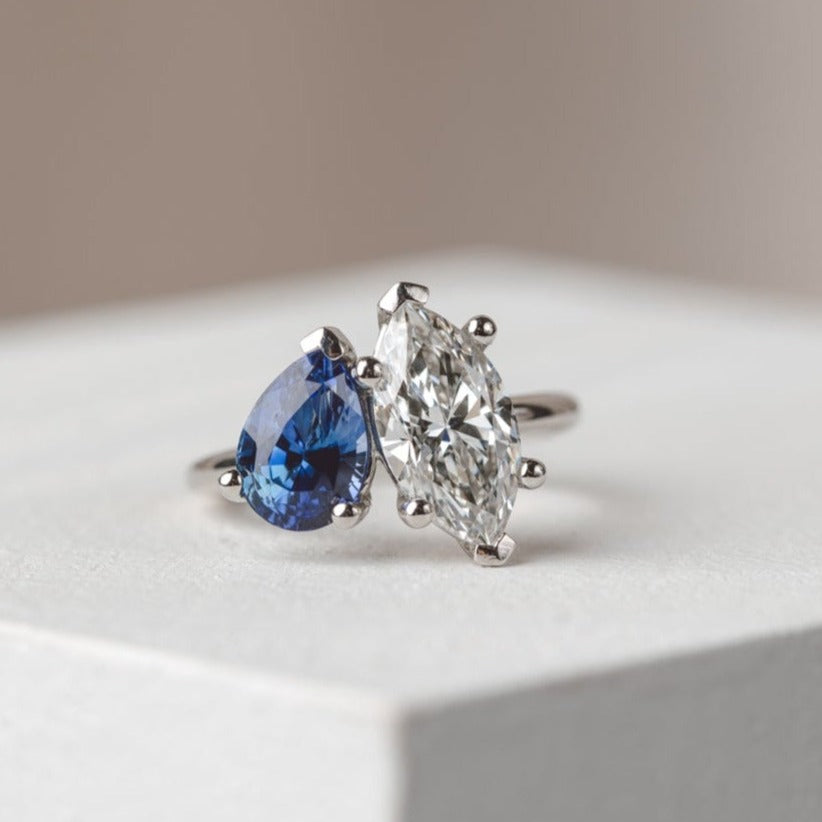 sapphire engagement rings