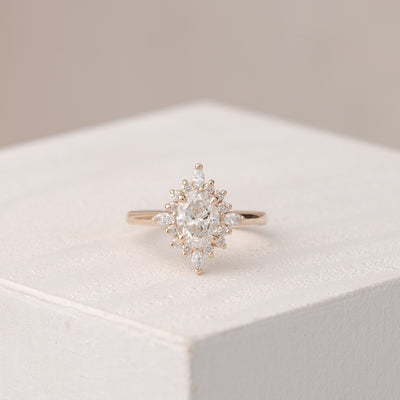 Felicity 1.20ct Oval Lab Grown Diamond Ring