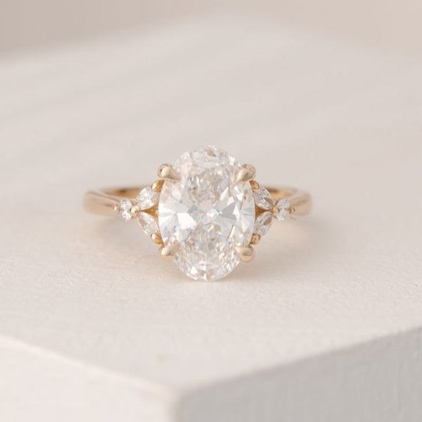 Blair 2.70ct Oval Lab Grown Diamond Ring
