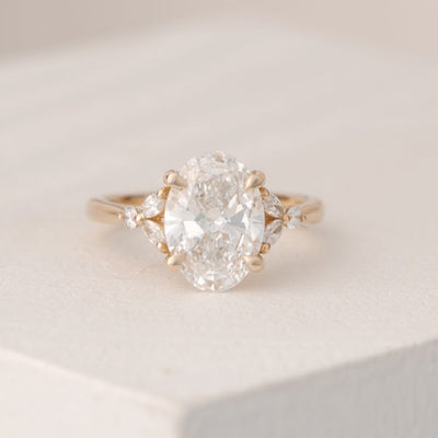 Blair 2.70ct Oval Lab Grown Diamond Ring