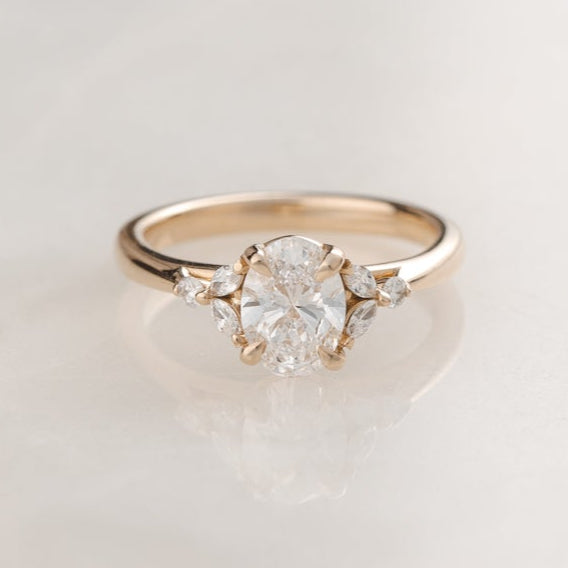 Blair 1.19ct Oval Lab Grown Diamond Ring