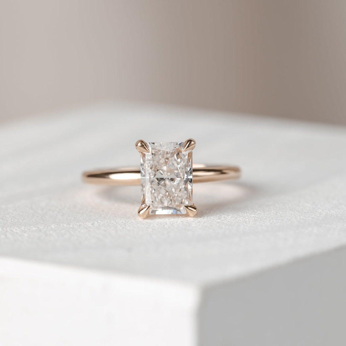 Lara Radiant Lab Grown Diamond Ring