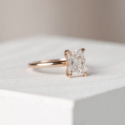 Lara Radiant Lab Grown Diamond Ring