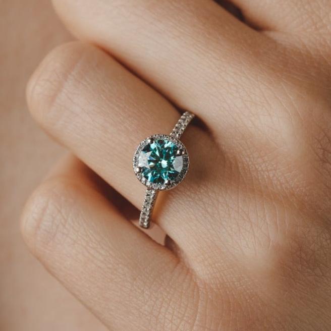 lab grown diamond earrings