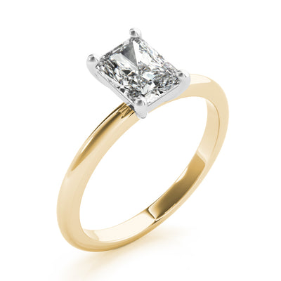 Lara Radiant Diamond Engagement Ring Setting