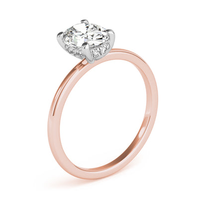 Noelle Oval Diamond Engagement Ring Setting