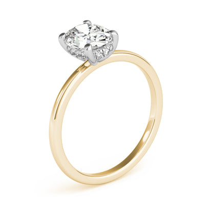 Noelle Oval Diamond Engagement Ring Setting