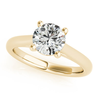 Hannah Round Solitaire Engagement Ring Setting