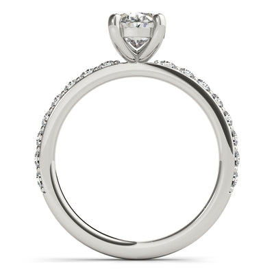 Allegra Oval Diamond Engagement Ring Setting