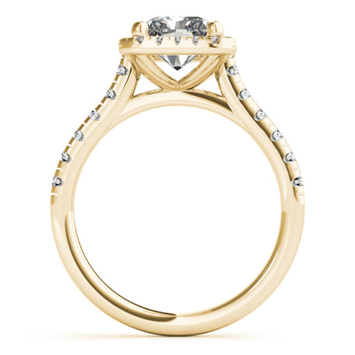 Harlow Radiant Diamond Engagement Ring Setting