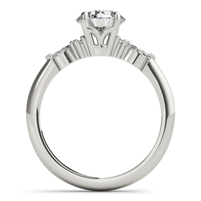 Willow Round Diamond Engagement Ring Setting