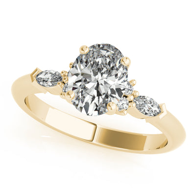 Willow Oval Lab Grown Diamond Ring