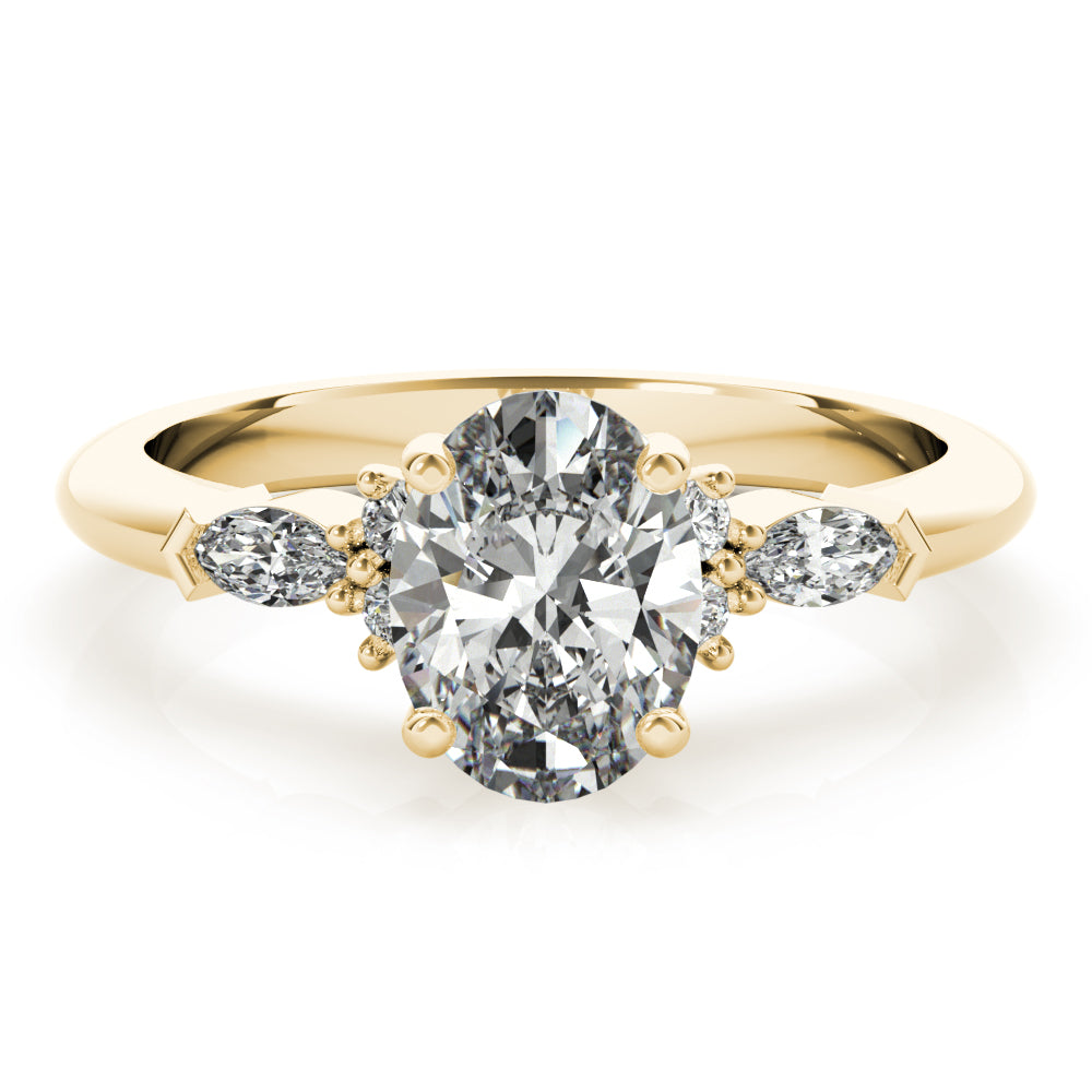 Willow Oval Lab Grown Diamond Ring