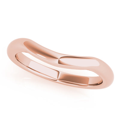 Women's Curved Classic Wedding Ring