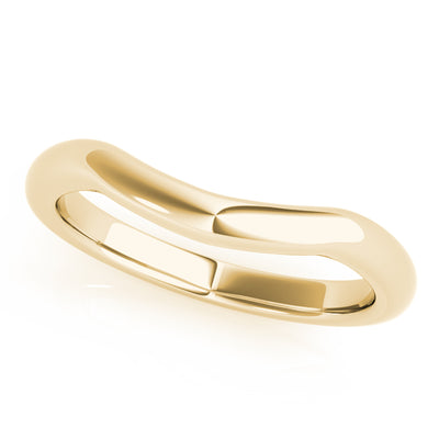 Women's Curved Classic Wedding Ring