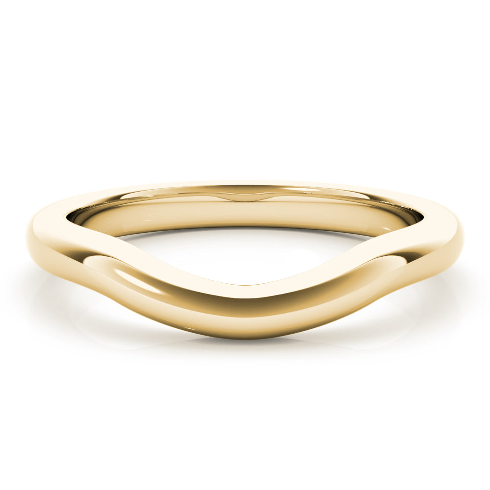 Women's Curved Classic Wedding Ring