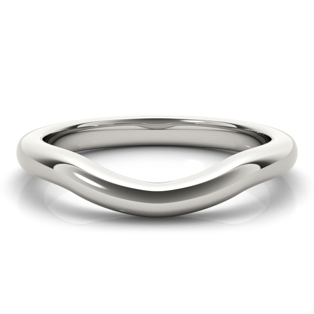 Women's Curved Classic Wedding Ring