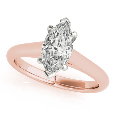 Hannah Marquise Solitaire Engagement Ring Setting