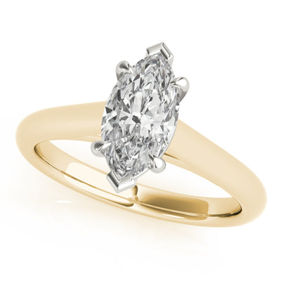 Hannah Marquise Solitaire Engagement Ring Setting