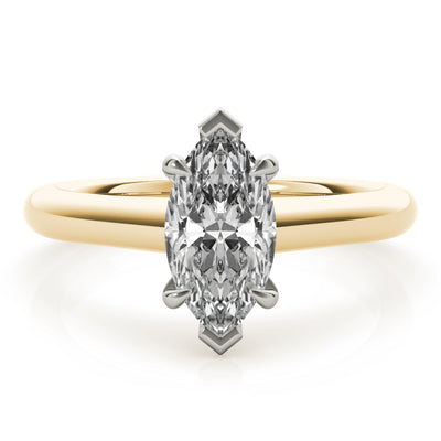 Hannah Marquise Solitaire Engagement Ring Setting