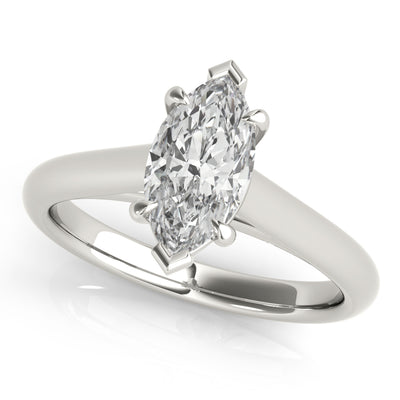 Hannah Marquise Solitaire Engagement Ring Setting