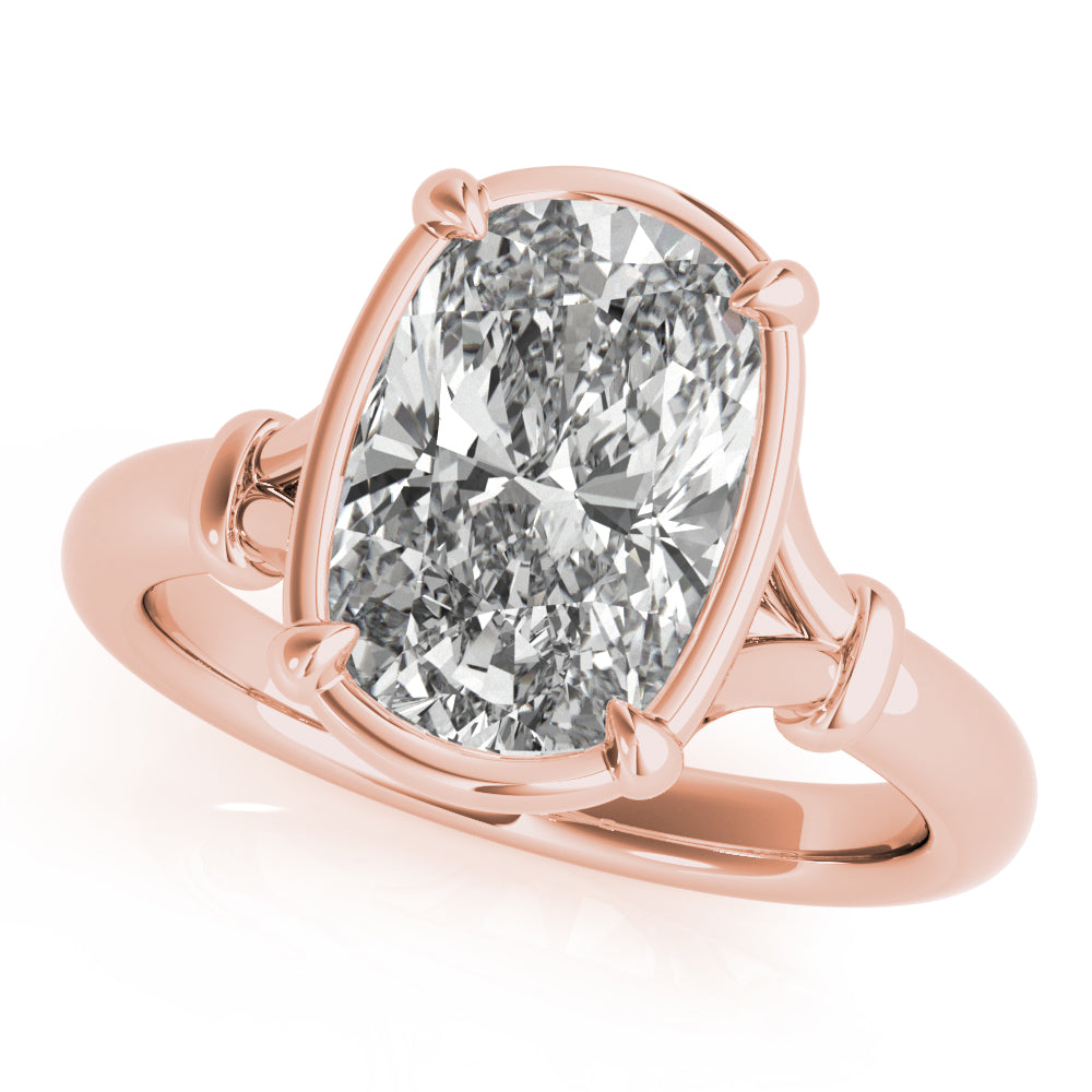 Georgia Bezel Engagement Ring Setting – KAVALRI