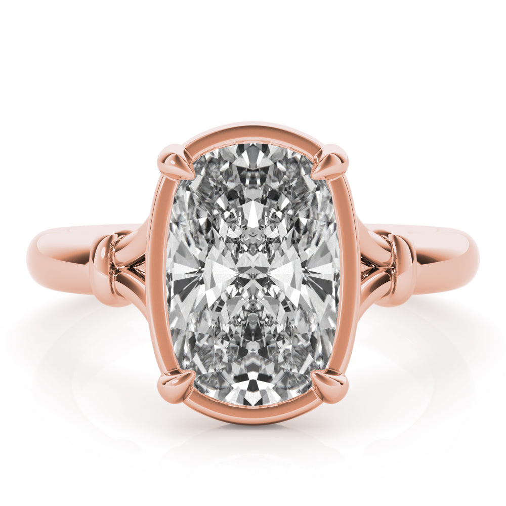 Georgia Bezel Engagement Ring Setting – KAVALRI