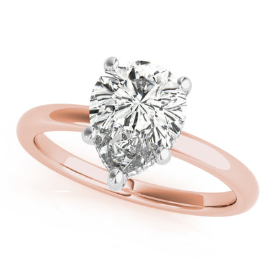 Noelle 5-Prong Pear Diamond Engagement Ring Setting