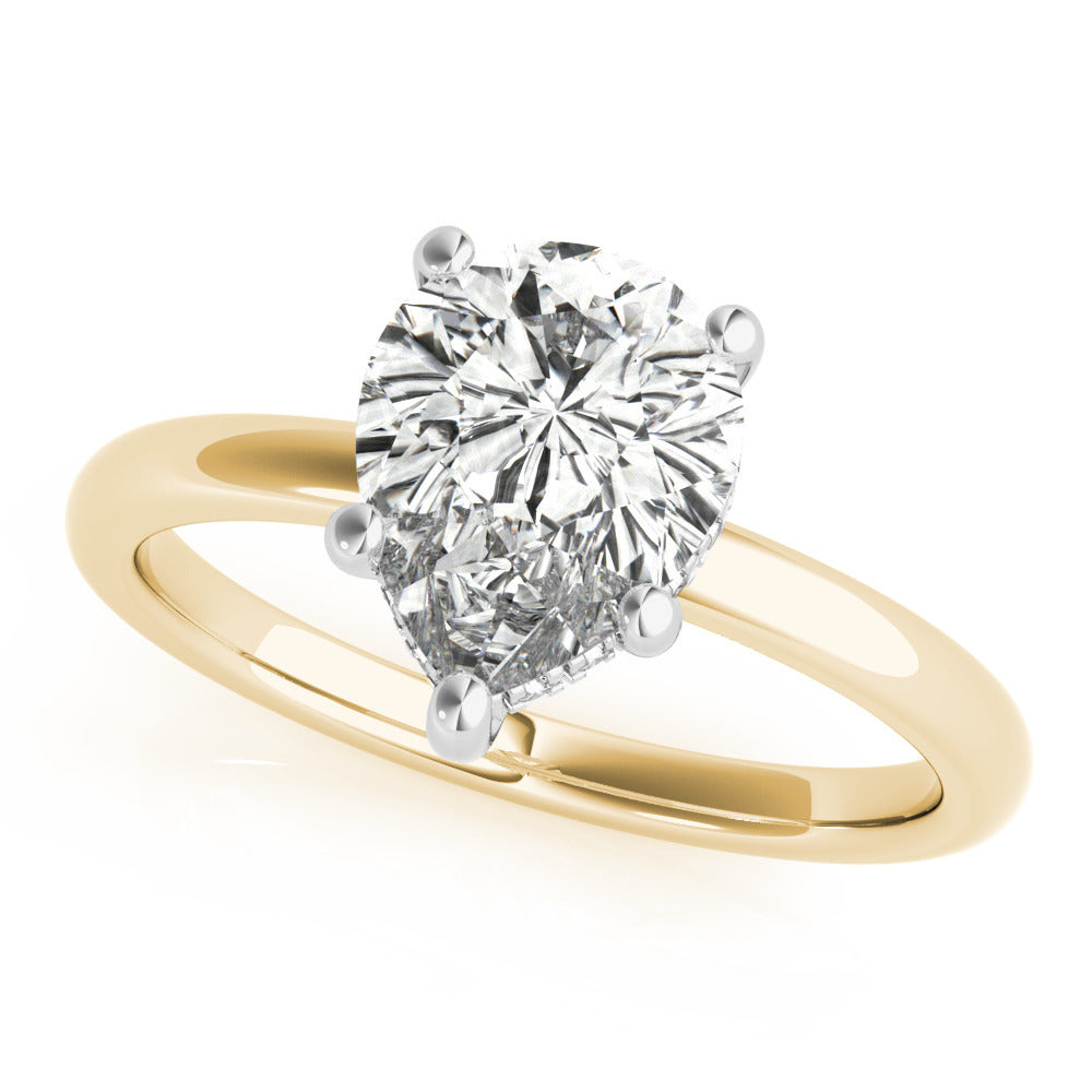 Noelle 5-Prong Pear Diamond Engagement Ring Setting