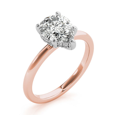 Noelle 5-Prong Pear Diamond Engagement Ring Setting