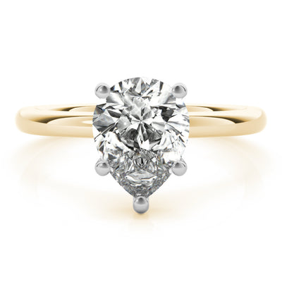 Noelle 5-Prong Pear Diamond Engagement Ring Setting