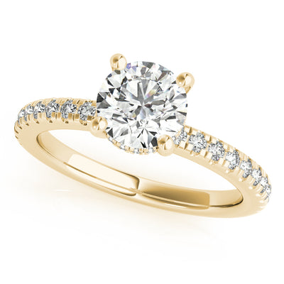 Alyssa 1.52 ct Round Lab Grown Diamond Ring