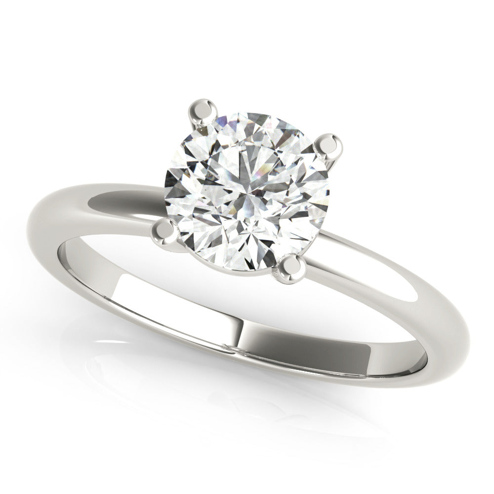 Round Solitaire CZ Proposal Ring