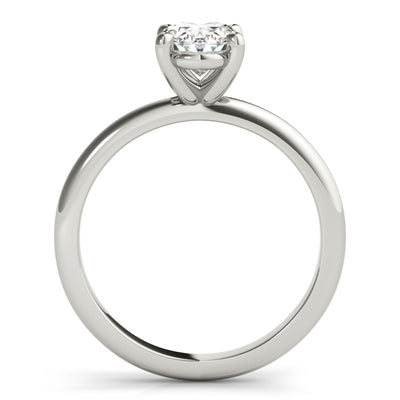 Lara White Gold Oval 1.28 ct Lab Grown Diamond Ring