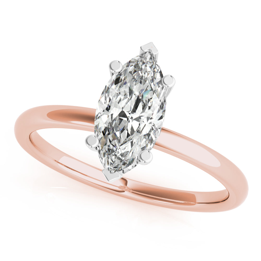 Noelle Marquise Diamond Engagement Ring Setting