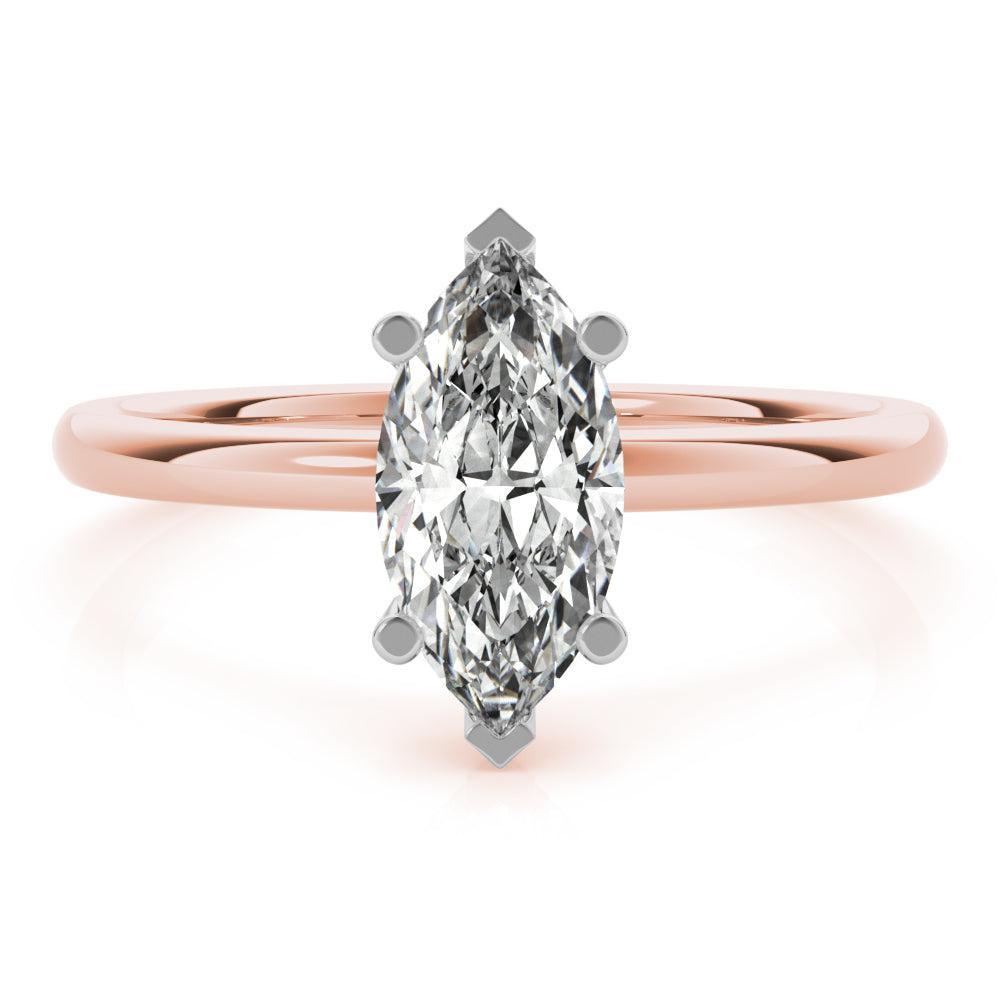 Noelle Marquise Diamond Engagement Ring Setting – KAVALRI